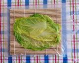 白菜くるくる巻きご飯作り方7写真