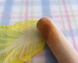 白菜くるくる巻きご飯作り方5写真