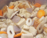 和風だしで☆高野豆腐と干し大根の煮物作り方4写真