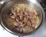 鶏レバーのにんにく甘辛煮作り方5写真