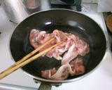 簡単！　豚肉　じゃがいも　もやし炒め！作り方3写真