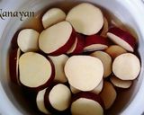 無塩料理☆さつまいものレモンマスタード煮作り方2写真
