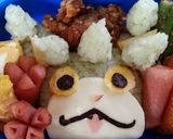 妖怪ウォッチキャラ弁☆トゲニャン作り方4写真