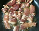 豚の生姜焼きで☆熱々サラダ作り方3写真