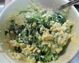 春においしい！菜の花と卵とポテトのサラダ作り方8写真