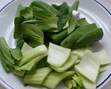 厚揚げとチンゲン菜の照り焼き作り方2写真