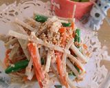 ごぼうサラダ美味しいツナマヨ和え作り方7写真