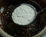 黒豆の煮汁でパンケーキ作り方2写真