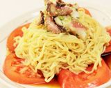 マルちゃん正麺冷やし中華ーバジル風味ー作り方4写真