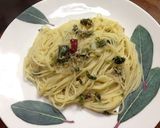 ふきのとうとちりめんじゃこペペロンチーノ作り方6写真
