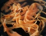 ほうれん草とニンジンのバター麺つゆ作り方1写真