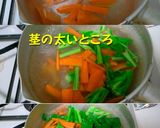 菜の花と油揚げのお浸し風サラダ作り方3写真