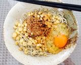 手抜きランチ♡おそば作り方4写真
