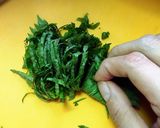 ご飯のお供に☆シソ味噌作り方1写真