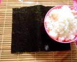お弁当に！一口サイズの焼き海苔巻き作り方1写真