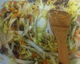 牛肉と野菜のオイスターソース焼そば作り方2写真