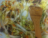 牛肉と野菜のオイスターソース焼そば作り方2写真