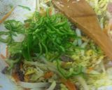 牛肉と野菜のオイスターソース焼そば作り方3写真