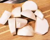 絶妙！とろとろカブの肉味噌かけ作り方1写真