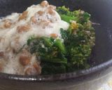 とろろ菜の花②まろやか納豆おかか☆作り方4写真