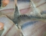 あら炊き風、つやつや子持ちかれいの煮付け作り方1写真