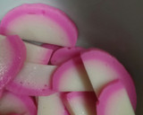 いかそうめんとかまぼこのとろろあえ作り方1写真