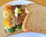 豚バラ肉のカリカリ焼き♥サラダ作り方6写真