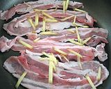 白菜と豚肉の酒蒸し作り方1写真