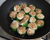 グルメのタレ☆甘辛ダレのピーマン肉詰め作り方5写真