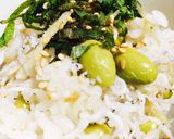 釜揚げしらすと枝豆のサッパリ炊き込みご飯作り方6写真