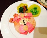 GO!プリンセスプリキュア衣装*キャラ弁作り方7写真