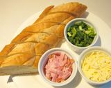 フレンチトースト塩味♡浅葱チーズベーコン作り方1写真