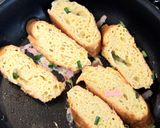 フレンチトースト塩味♡浅葱チーズベーコン作り方4写真
