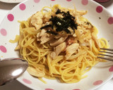 ささみと梅の和風パスタ作り方11写真