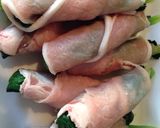 簡単♪ほうれん草の照り照り豚肉ロール♪作り方2写真