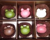 春に♪かわいいカエルチョコ作り方3写真