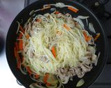 讃岐うどんで焼きうどん♬*゜作り方7写真