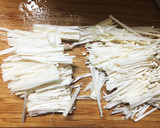 白だしで簡単♪キャベツとえのきの梅肉和え作り方2写真