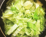 白だしで簡単♪キャベツとえのきの梅肉和え作り方3写真