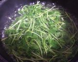 豆苗とツナの冷やし麺作り方1写真
