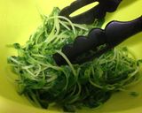 豆苗とツナの冷やし麺作り方2写真