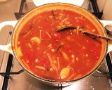 海老ときのこのトマトカレー作り方8写真