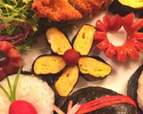 キャラ弁や子供のごはんに＊お花の卵焼き作り方4写真