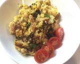 犬ごはん・肝臓にも良いカレー風味炒飯作り方4写真