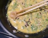 フキノトウ入り、ほろにが卵焼き♪作り方3写真