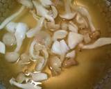 鶏むね肉とほうれん草のゴマ和え★+スープ作り方15写真