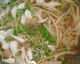 鶏むね肉とほうれん草のゴマ和え★+スープ作り方16写真