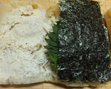 油揚げのチーズ、大葉、海苔のはさみ焼き作り方2写真