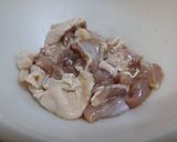 鶏肉と大根のオイスターソース煮作り方1写真