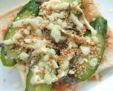 食感ｲｲﾈ✼胡瓜×天かすの和トースト作り方4写真